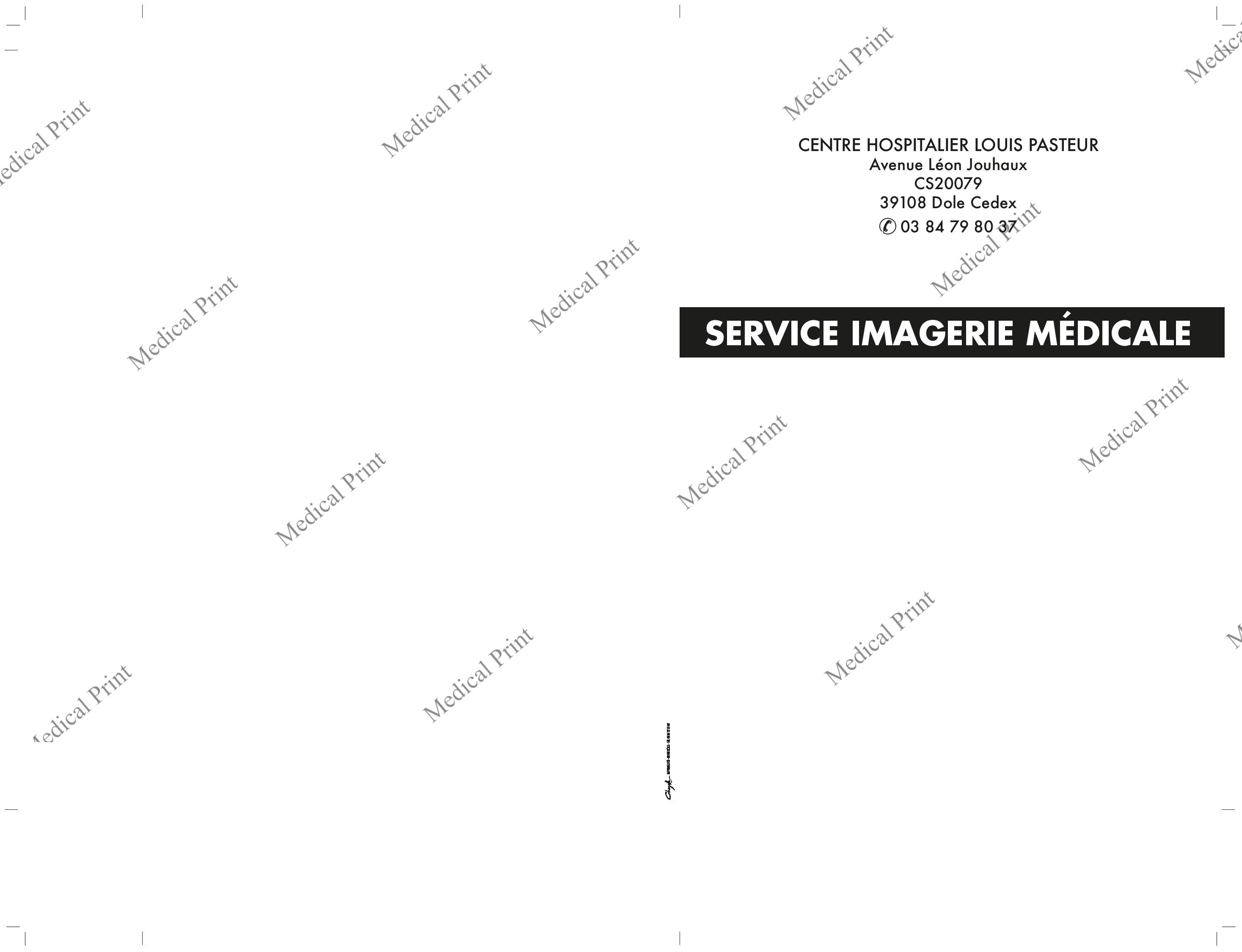 pochette service imagerie médicale